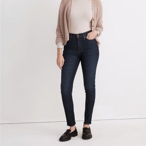 *Newest wash* Madewell 10" High-Rise Skinny Jeans in Dalesford Wash